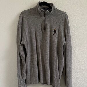 Vintage Polo by Ralph Lauren Heather Gray Zip-Up Sweater